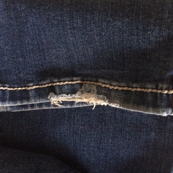 Miss Me Aztec Chloe Bootcut Womens Jeans Sz 30 Distressed Rhinestone Embroidery - Picture 11 of 11